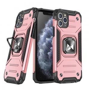 Wozinsky Ring Armor Case Kickstand telefontok iPhone 11 Pro pink