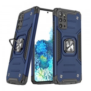 Samsung Galaxy S20+ Plus Wozinsky Ring Armor Case Kickstand telefontok kék