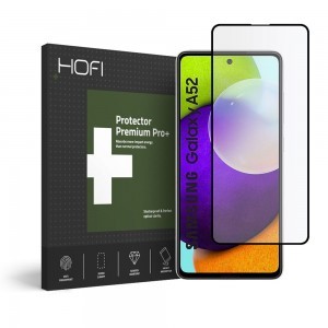 HOFI GLASS PRO+ Hybrid temperált üvegfólia Samsung A52 LTE/5G fekete