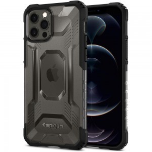 iPhone 12/ 12 Pro Spigen Nitro Force Fekete (ACS02637)