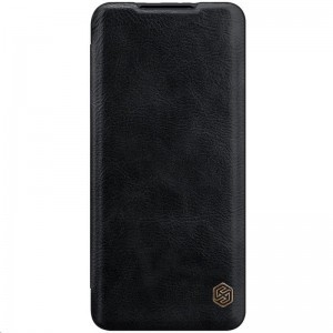 Xiaomi Mi 11 Nillkin Qin bőr fliptok fekete