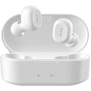 QCY T2C TWS BassFix Vezeték nélküli fülhallgató Bluetooth 5.0 fehér