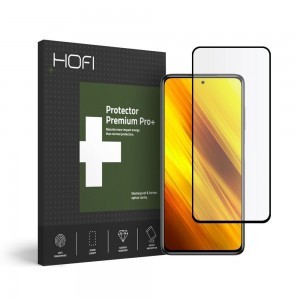Xiaomi Poco X3 Pro/X3 NFC Hofi Glass Pro+ Hybrid temperált üvegfólia fekete