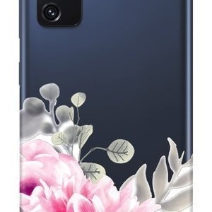 Casegadget világos virág mintás tok Samsung S20 FE