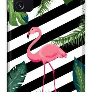 Casegadget flamingó és levél mintás tok Samsung S20 FE
