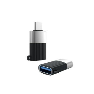 XO NB149-F Átalakító, adapter USB-A aljzat - USB Type-C bemenetre fekete