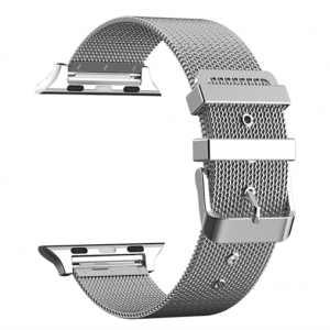 Xprotector Rozsdamentes acél óraszíj Apple Watch (38/40mm) ezüst (116233 / 32691)