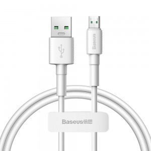 Baseus Mini White kábel USB - Micro USB 4A 1m fehér