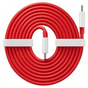OnePlus Warp USB Type-C / USB Type-C töltő és adatkábel 1.5m piros