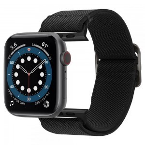 Apple Watch 2/3/4/5/6/SE (42/44mm) Spigen Thin Fit Lite óraszíj fekete