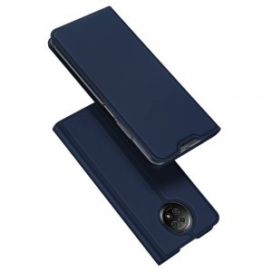 Xiaomi Redmi Note 9T 5G Dux Ducis Skin Pro fliptok sötétkék