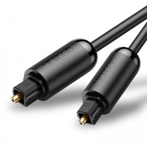 Ugreen Toslink SPDIF optikai audio kábel 1m szürke (70890)