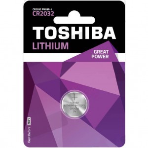 Toshiba Lithium Elem, Akkumulátor CR2032 3V 1 db
