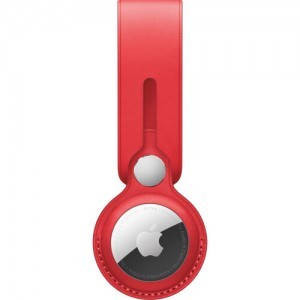 Apple AirTag valódi bőrpánt piros (PRODUCT)RED (MK0V3ZM/A)