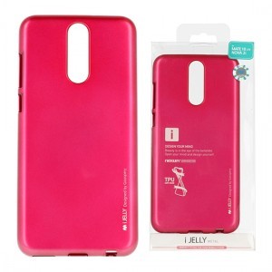 Mercury i-Jelly metál színű TPU tok Huawei Mate 10 Lite Hot Pink