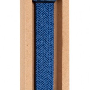 Tactical 755 String Band szövet óraszíj Apple Watch 1/2/3/4/5/6/SE 38/40mm méret M kék