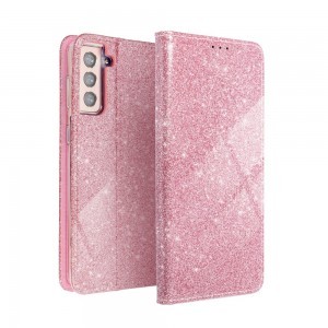 Forcell Shinning fliptok SAMSUNG Xcover 5 rose gold