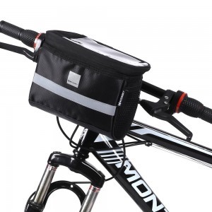 Wozinsky biciklis táska vázra rögzíthető 2L fekete (WBB12BK)
