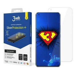3MK Silver Protect+ Xiaomi Mi 11 Lite 5G antimikrobiális kijelzővédő fólia