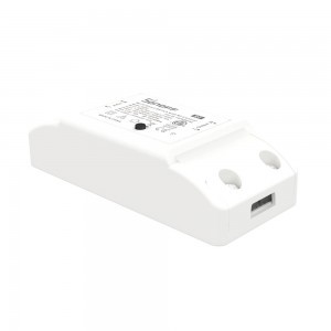 Sonoff RFR2 Okos vezeték nélküli relé kapcsoló Wi-Fi 433MHz RF fehér (M0802010002)