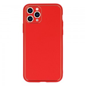 Samsung S21 Ultra Tel Protect Luxury szilikon tok piros