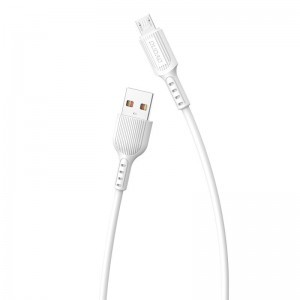 Dudao durable USB - micro USB kábel 5A 1m fehér (L7S)