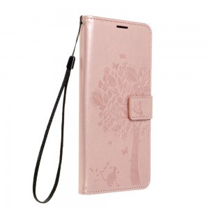 Forcell Mezzo fliptok SAMSUNG Xcover 4 Tree Rose Gold