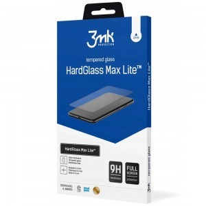 3MK Hardglass Max Lite Realme 8 5G üvegfólia fekete