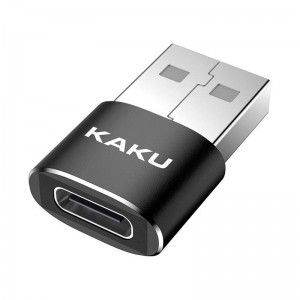 KAKU USB Type-C - USB OTG adapter fekete (KSC-530)
