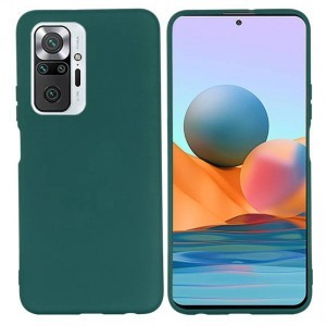 Szilikon flexibilis tok XIAOMI REDMI NOTE 10 PRO stötézöld