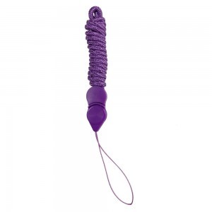 Telefonos tokba befűzhető nyakba akasztó csattal lila