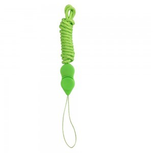 Telefonos tokba befűzhető nyakba akasztó csattal zöld