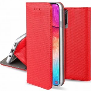 Samsung A52 4G/5G Telone mágneses fliptok piros