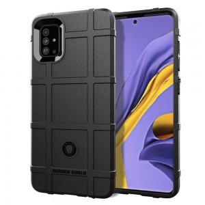 Armored Rugged Square tok SAMSUNG GALAXY M51 fekete