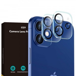 iPhone 12 Esr 2x kameralencsevédő 9H üveg