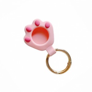 Loco Cat Claw Apple AirTag szilikon tok pink