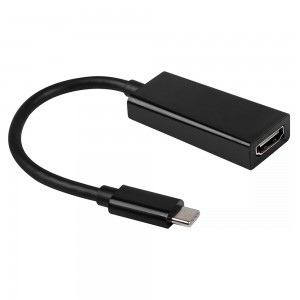 USB Type-C adapter - HDMI átalakító fekete