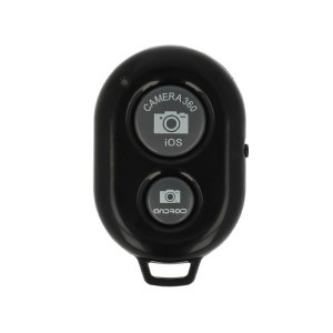 Bluetooth távkioldó, távirányító mobiltelefonhoz Android / iOS fekete