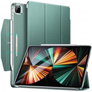iPad Pro 12.9 2021 ESR Ascend Trifold tok Forest Green