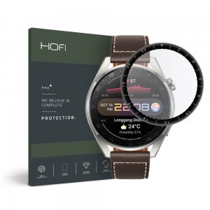 Huawei Watch 3 Pro 48mm Hofi Glass Hybrid temperált üvegfólia fekete