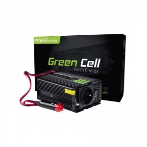 Green Cell feszültségátalakító inverter 12V - 230V 150W / 300W módosított szinusz hullám INV06