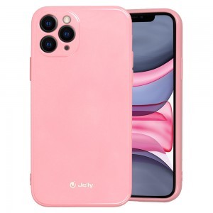 Samsung A12 Jelly szilikon tok rózsaszín