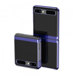 Samsung Z Flip Electroplating frame tok kék