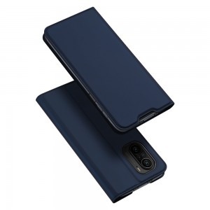 Xiaomi Redmi K40 Pro+ / K40 Pro / K40 / Poco F3 Dux Ducis Skin Pro fliptok kék