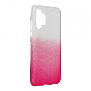 Samsung A32 4G Forcell Shining tok átlátszó/ pink