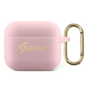 Guess Vintage Script GUA2SSSI AirPods tok pink