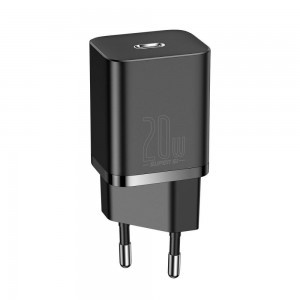 Baseus Super Si 1C Hálózati töltő adapter USB Type-C QC PD 20W 3A (CCSUP-B01)