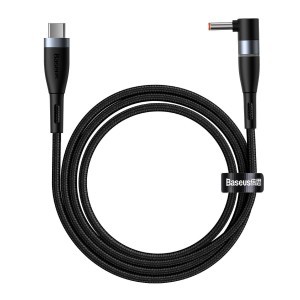 Baseus Zinc Mágneses kábel USB Type-C - Lenovo 4x1,7mm 100W 2m fekete (CATXC-T01)