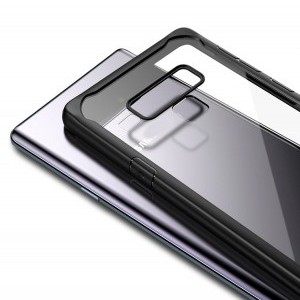 Samsung Galaxy Note 9 IPAKY Survival gél tok fokozott védelemmel fekete kerettel