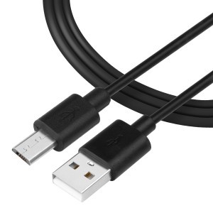 Tactical 019 Smooth Thread kábel USB-A - micro-USB 12mm 1m fekete